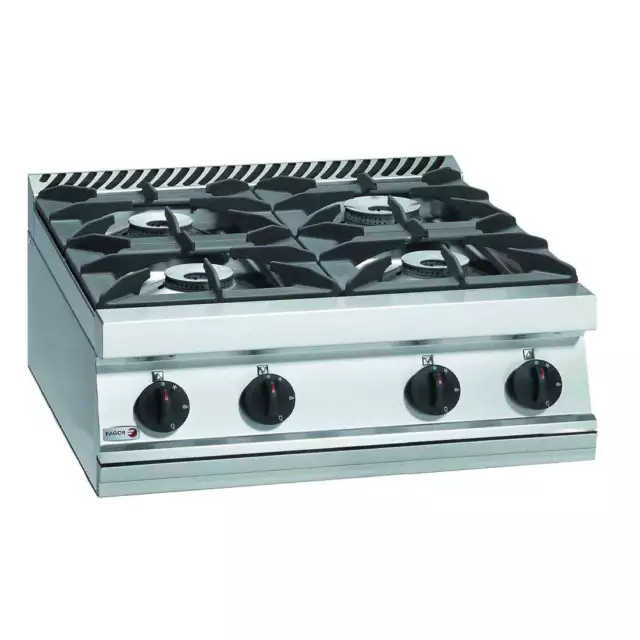 Fagor 700 series natural gas 4 burner SS boiling top CG7-40H GRS-CG7-40H