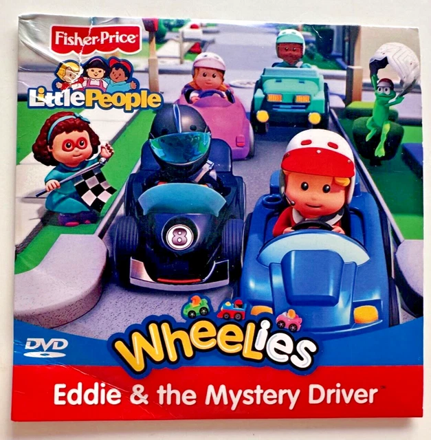 FISHER PRICE Little People Wheelies Eddie and the Mystery Driver DVD w/ Sleeve