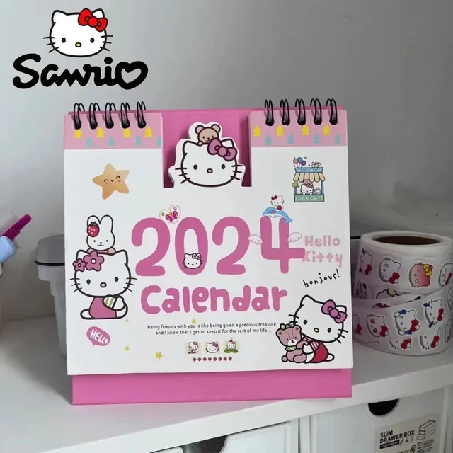 HELLO KITTY CALENDAR Sanrio 2024 Calendar £14.24 PicClick UK