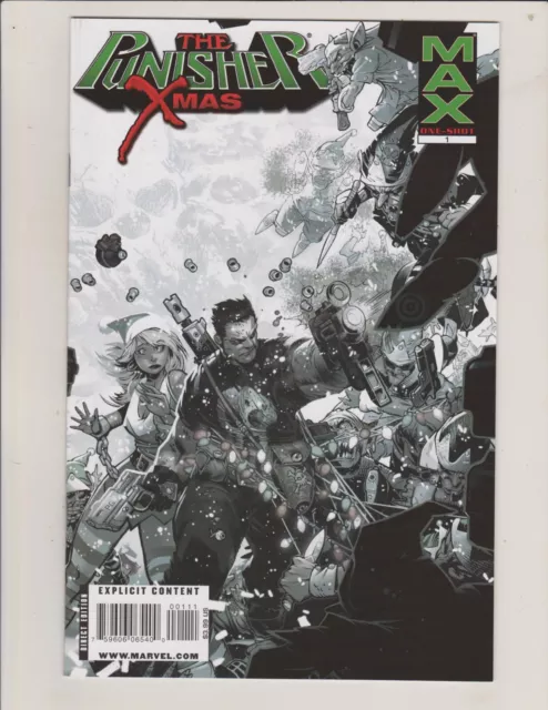 Punisher X-Mas Special #1 Marvel Max 2009 Frank Castle Christmas Chris Bachalo