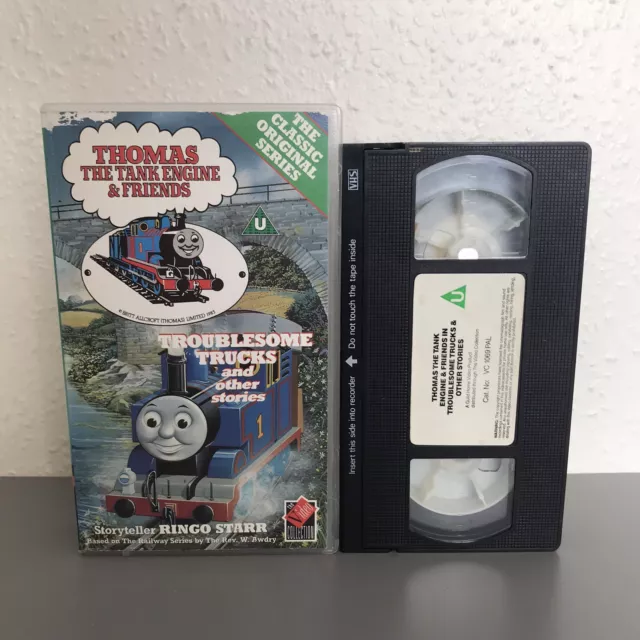 THOMAS THE TANK Engine And Friends Vhs Video - Troublesome Trucks ...