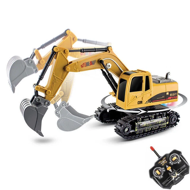 ENGINEERING RC EXCAVATOR Toy 124 Scale Remote Control Construction