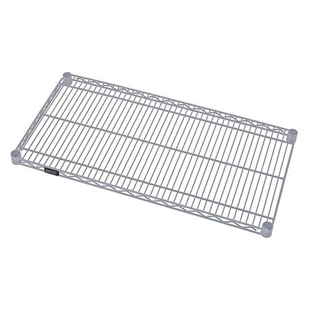QUANTUM STORAGE SYSTEMS 1442GY Wire Shelf,14x42in,LdCap 600lb
