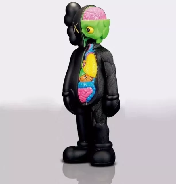 KAWS Original Fake Companion Model | dissected flayed | black |