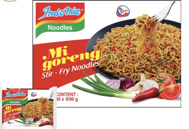 Mi Goreng Stir Fry Spicy Noodles 80g (Pack Of 20) - UK - View #3