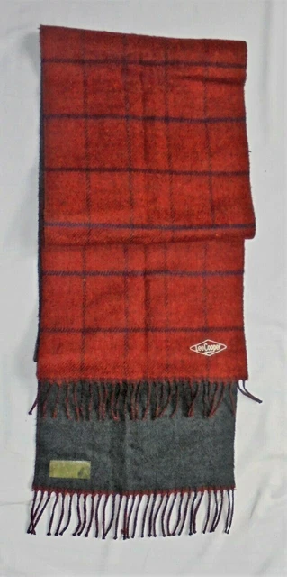 Écharpe Châle Lee Cooper En Viscose - 180x75 Cm - Couleur Marine Et Gris - Neuf Avec étiquettes