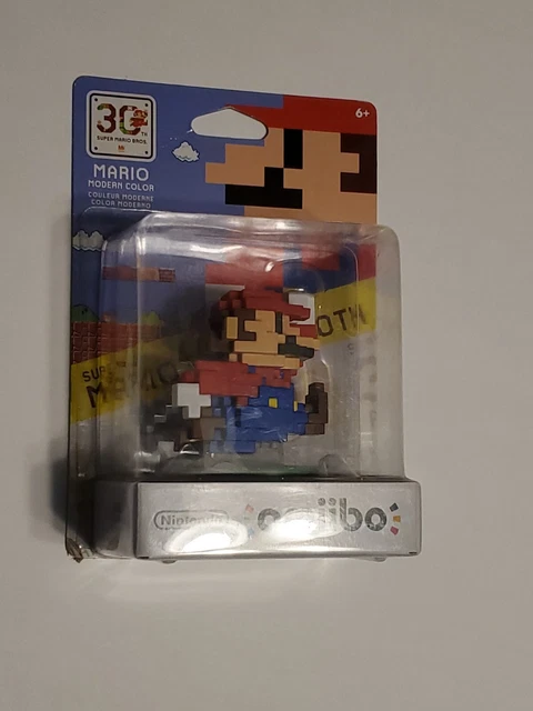 NINTENDO 30TH SUPER Mario Bros 8 Bit Amiibo Modern Color Brand New nintendo-30th-super-mario-bros-8-bit-amiibo-modern-color-brand-new
