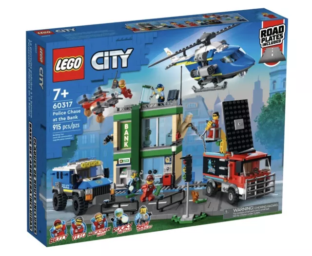 Lego 60317 City - Banküberfall mit Verfolgungsjagd - ***NEU & OVP***