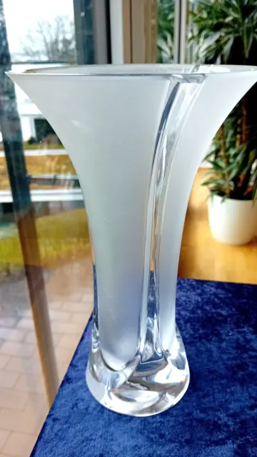 Kristall Vase - NACHTMANN -  elegant - modern - dekorativ - H=24cm