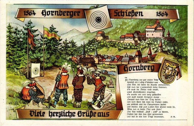 CPA AK greeting from Hornberg GERMANY (934598)
