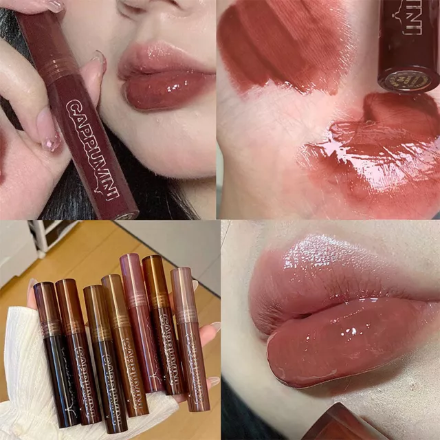 Miroir Lip Glaze Hydratant Rouge À Lèvres Eau Verre Brillant À Lèvres 《