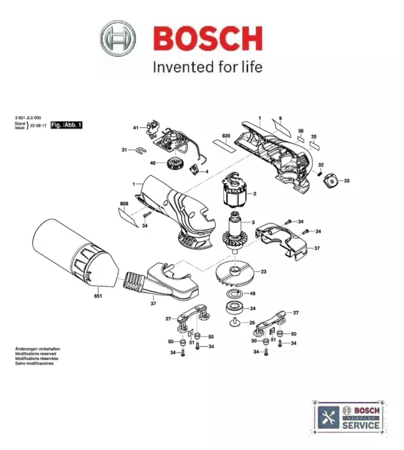 BOSCH Genuine Spare Parts (To Fit: Bosch GSS 12V-13 Cordless Sander)