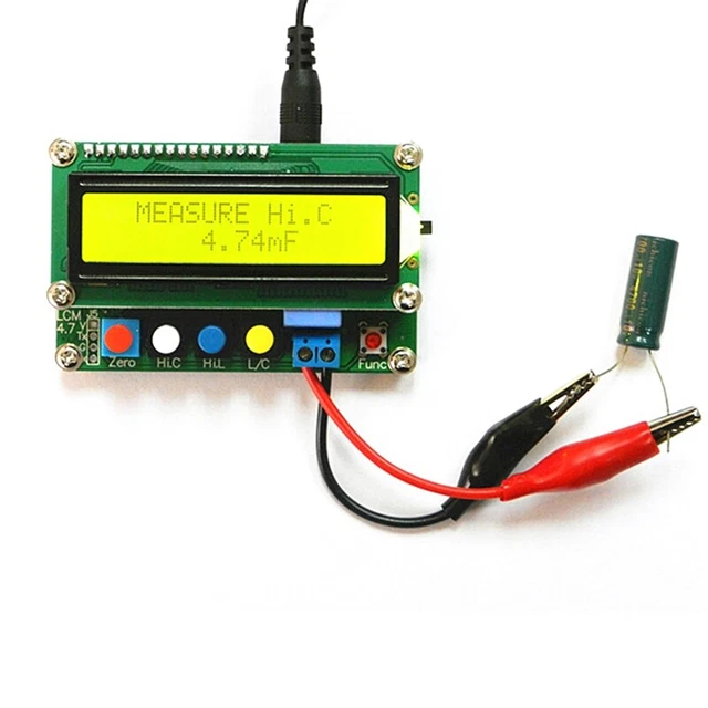 Condensatore Digitale Misuratore di Capacità di Induttanza L/C Misuratore d U3R7
