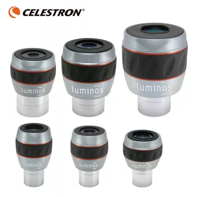 Celestron Luminos 82° Telescope Eyepiece 1.25'' 7mm/10mm/15mm 2'' 19mm/23mm/31mm