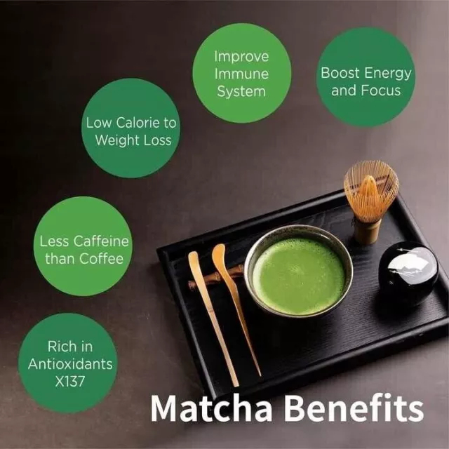 Poudre de thé vert matcha biologique japonais |Certifié USDA 50g|Qualité PREMIUM 2