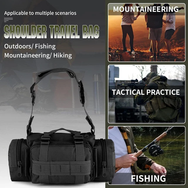 Bolsa Táctica Molle Militar EDC, Bolsa De Herramientas Para