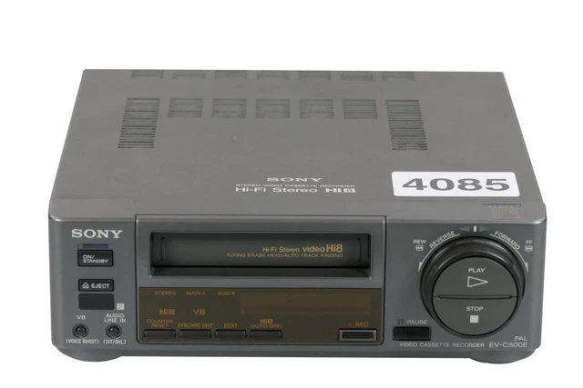 magnétoscope video hi8 - sony evc 500e - recorder player magnétoscope video hi8 - sony evc 500e - recorder player