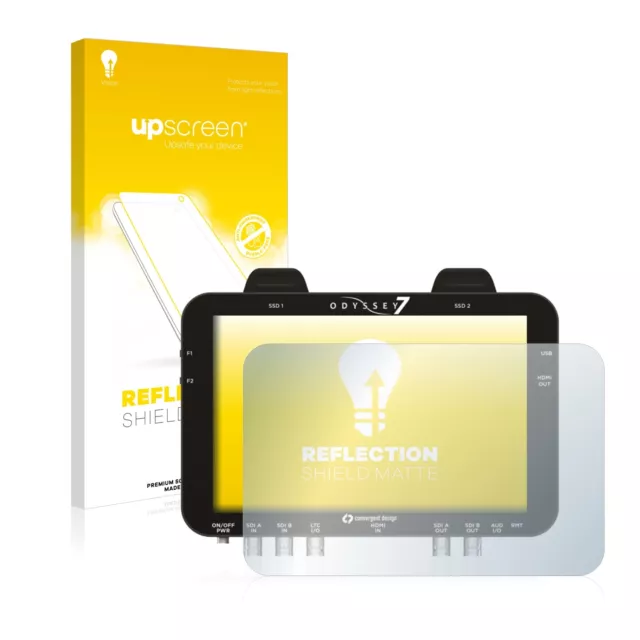 upscreen Protection Ecran pour Convergent Design Odyssey 7 Mat Film Protecteur