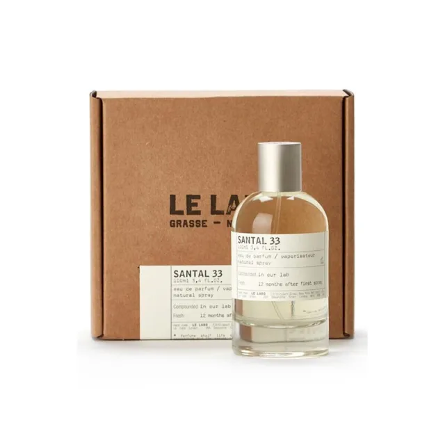 3.4 Oz / 100 ML Santal 33 by Le Labo for Unisex Eau de Parfum Spray New With Box