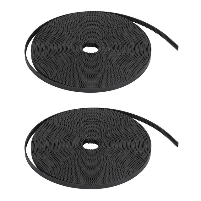 2pcs 6mm GT2 Fiber Reinforced Rubber Gear Gear for 3D Printer, 10 I9C6