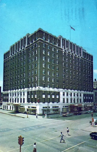 Omaha Nebraska Hotel Paxton 1962 Postcard