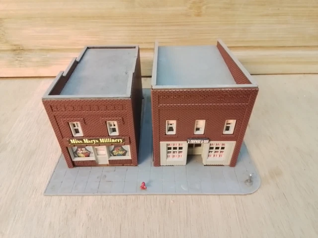 Maquette Train N – Con-Cor Heljan – Silos à Grain B677 – Occasion – Projet De Montage