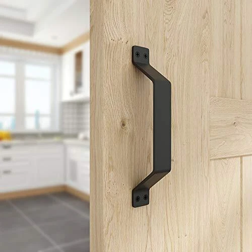 Barn Door Handle, Cast Iron Gate Handle, Vintage Steel Fence Handle Gate Pull 6