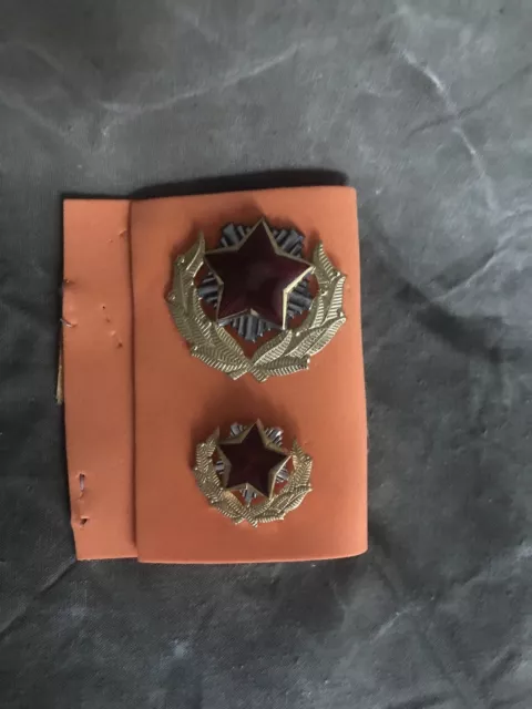YUGOSLAVIA . Fregi Da Copricapo Generale . Grande E Piccolo