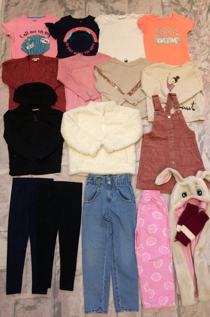 Girls Clothes Bundle 6-7 Years Jumper Hoodie Cardigan Gap Next RI TU Etc
