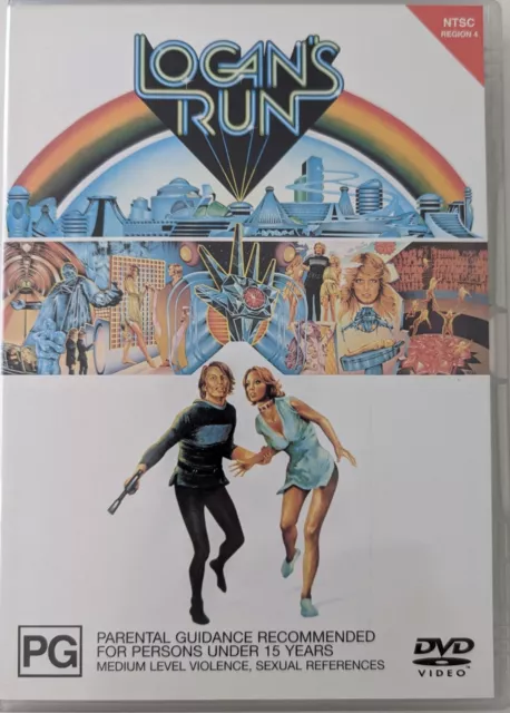 LOGAN'S RUN DVD (1976) Genuine Region 4 - Michael York - Jenny Agutter  $11.90 - PicClick AU