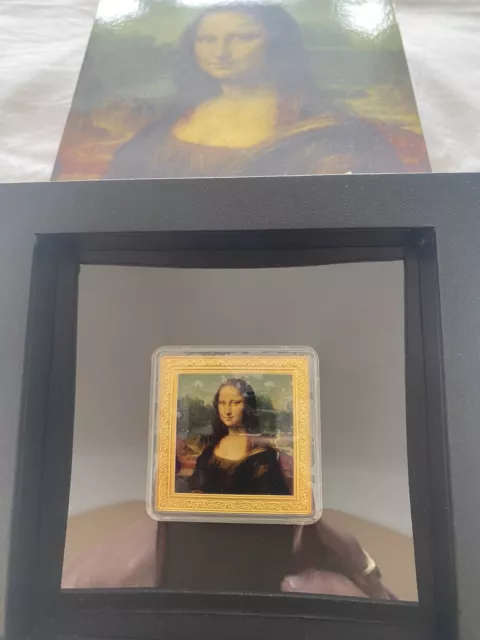 2022 Niue Mona Lisa 1oz Treasures of Word Painting Silver Coin