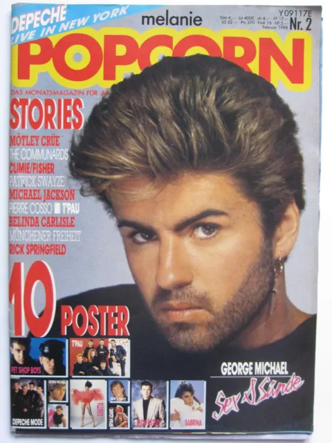 Popcorn 12/1988 – George Michael, Patrick Swayze, Sabrina, Depeche Mode