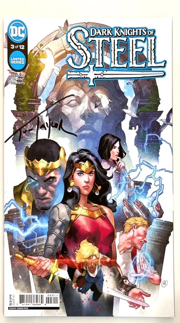 Dark Knights Of Steel #3 Yasmine Putri Variant Signed By Tom Taylor W/Coa