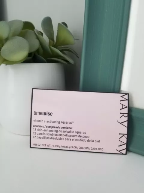 Mary Kay Timewise Vitamin C Activating Squares 12 Pack ~ New ~ Free shipping