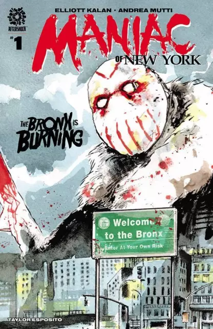 Maniac Of New York Bronx Burning #1 Cvr A Mutti Aftershock Comics Comic Book