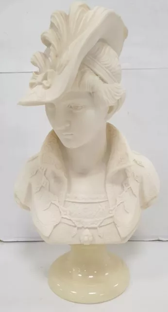 Buste sculpture arnoldo giannelli marbre albatre femme marie antoinette
