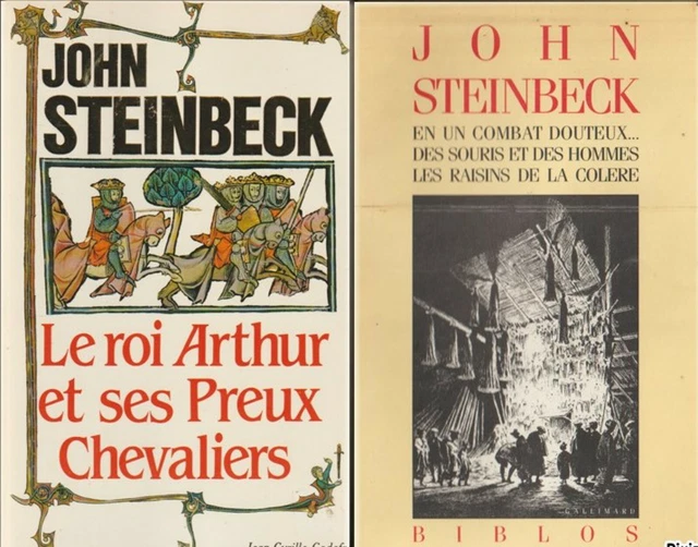 John Steinbeck "Le Roi Arthur et ses Preux Chevaliers, En un Combat Douteux"etc