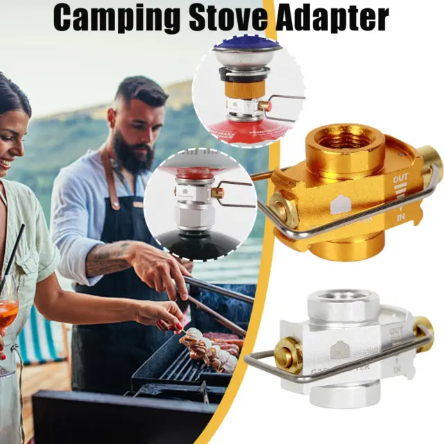 Outdoor Camping Gas Refill Adapter Valves Gas Stove Canister Tool Tanks