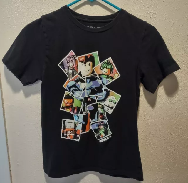 NWT Boy's LICENSED ROBLOX Character Short Long Sleeve GITD Crew Figure  T-Shirt