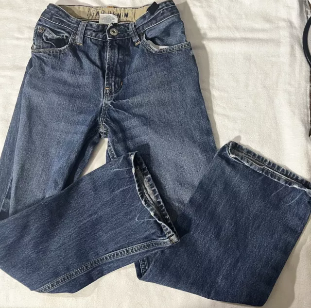 Gap Kids Denim Jeans Boys Youth Size 10 REG Blue Jeans Straight Fit Cotton