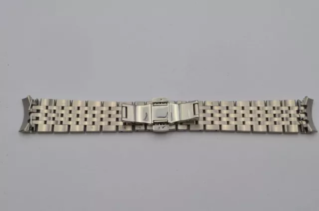 Tissot Le Locle Vintage Hombre Acero Pulsera 20MM como Nuevo Raro 2