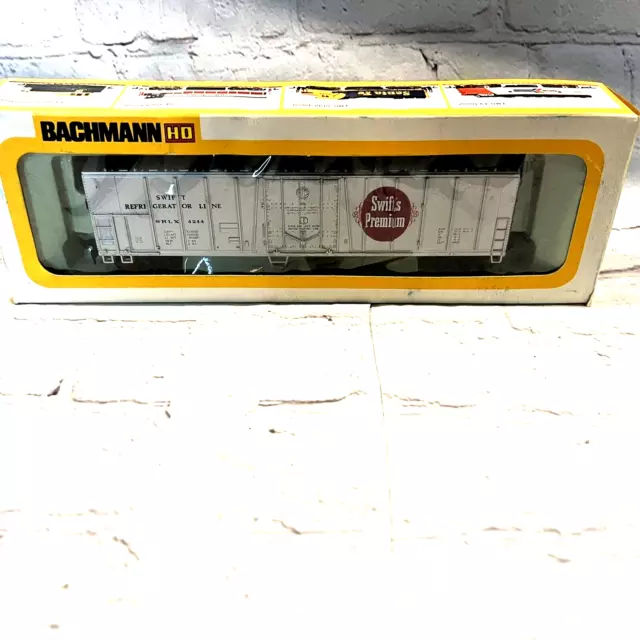 VTG Bachmann HO BOX CAR 51” Reefer 70900 Swift Rafting Gerat Or Line SRLX #4244