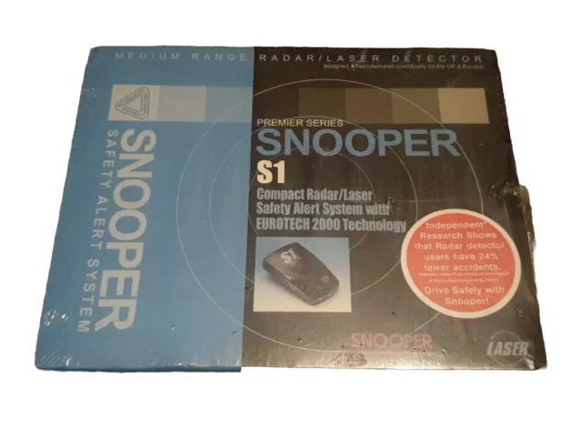 Snooper S1 Sistema di allarme laser radar compatto sigillato spedizione tracciata gratuita