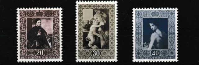 Briefmarken Liechtenstein 306 -308 postfrisch