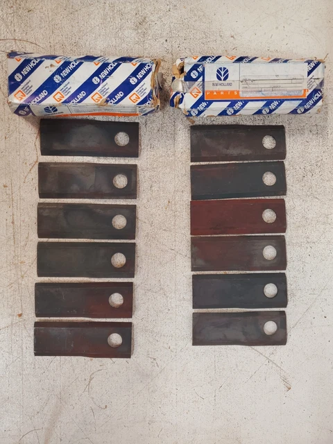 12 Quantity of Disc Mower Blades Fits Ford 784220 (12 Qty)