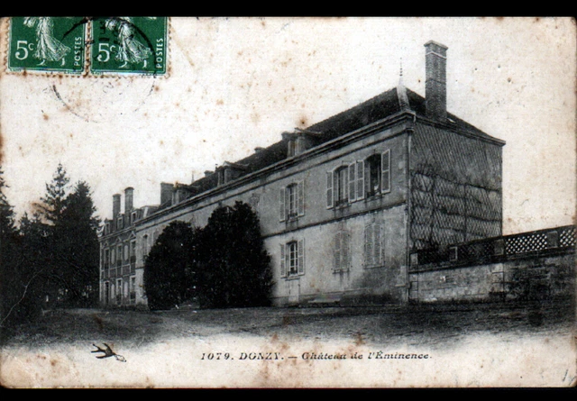 DONZY (58) CHATEAU de l'EMINENCE en 1909