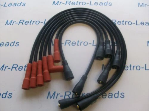 Nero 7MM Rame Moto Norton Matchless Triumph BSA Ajs Cavo Accensione Kit