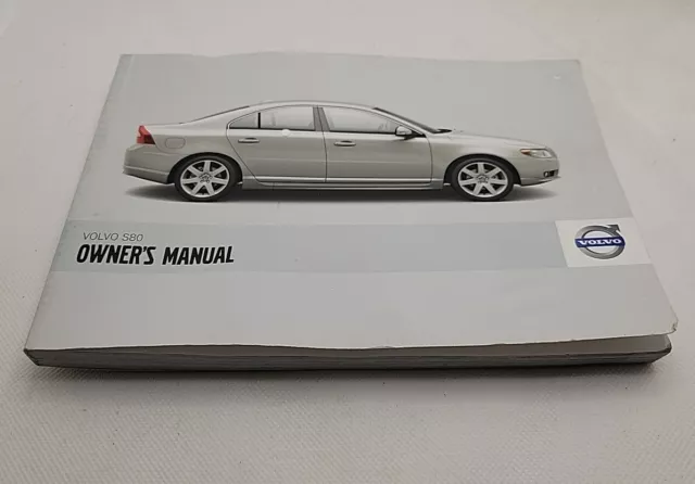 2008 Volvo S80 Owners Manual TP 9877