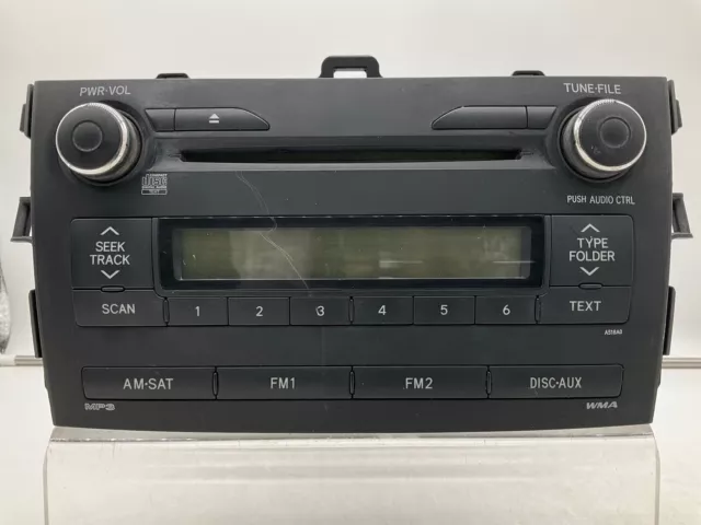 2009-2010 Toyota Corolla AM FM CD Player Radio Receiver OEM J02B32002