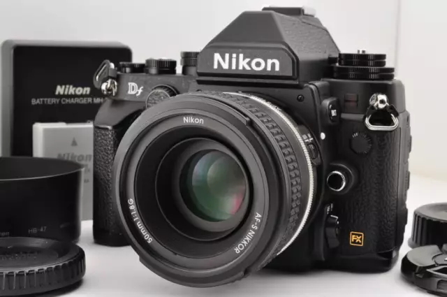 Nikon Df Black Luxury Digital Camera 50Mm F1.8G Special Edition Lens El13